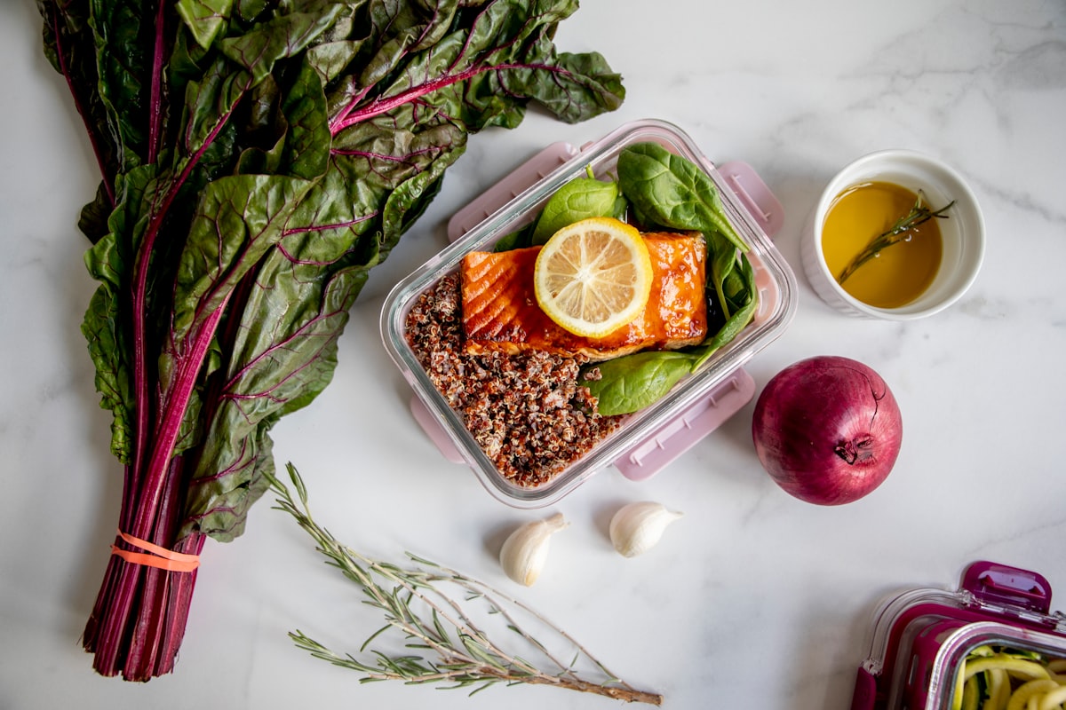 Whole grain bread and healthy snacks